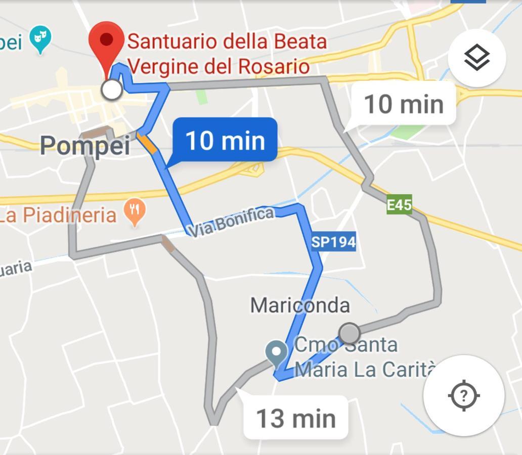 Santa Maria La Carità Villa Rosa Pompei Studios מראה חיצוני תמונה